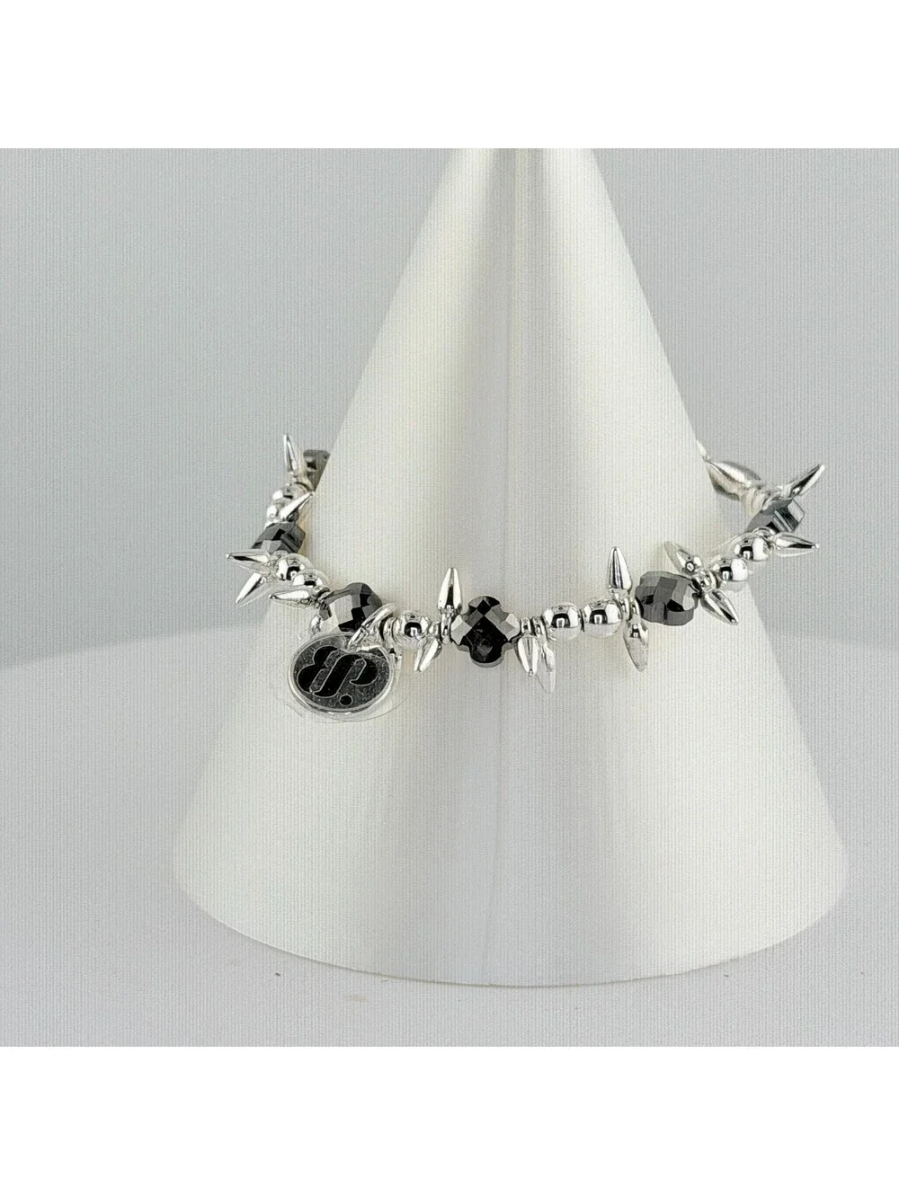 Bomb Party Single Stack Bracelet - on Silver Plating #201